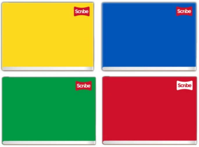 Cuaderno f/ItalianaEngrap Engrapado 50 hojas Cuadro 5mm Scribe® 6142 [Pieza] - Image 5