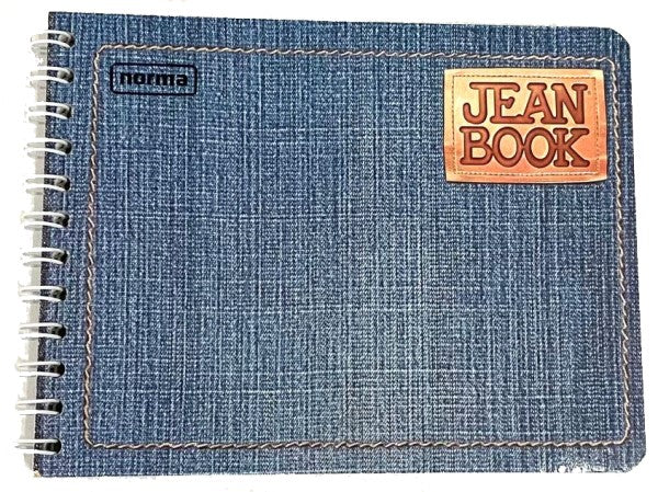 Cuaderno f/ItalianaEspira 100 hojas Espiral Doble Jean Book Norma® [Pieza]