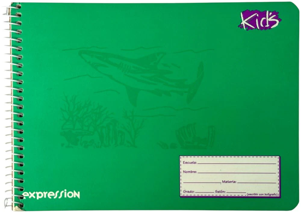 Cuaderno f/ItalianaEspira Kid's Espiral Expression 100 hojas Doble Raya Scribe® 72225 [Pieza] - Image 2