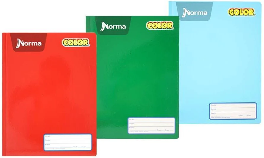 Cuaderno Profesional Cosi 100 hojas Cosido Color 360° Norma® [Pieza]