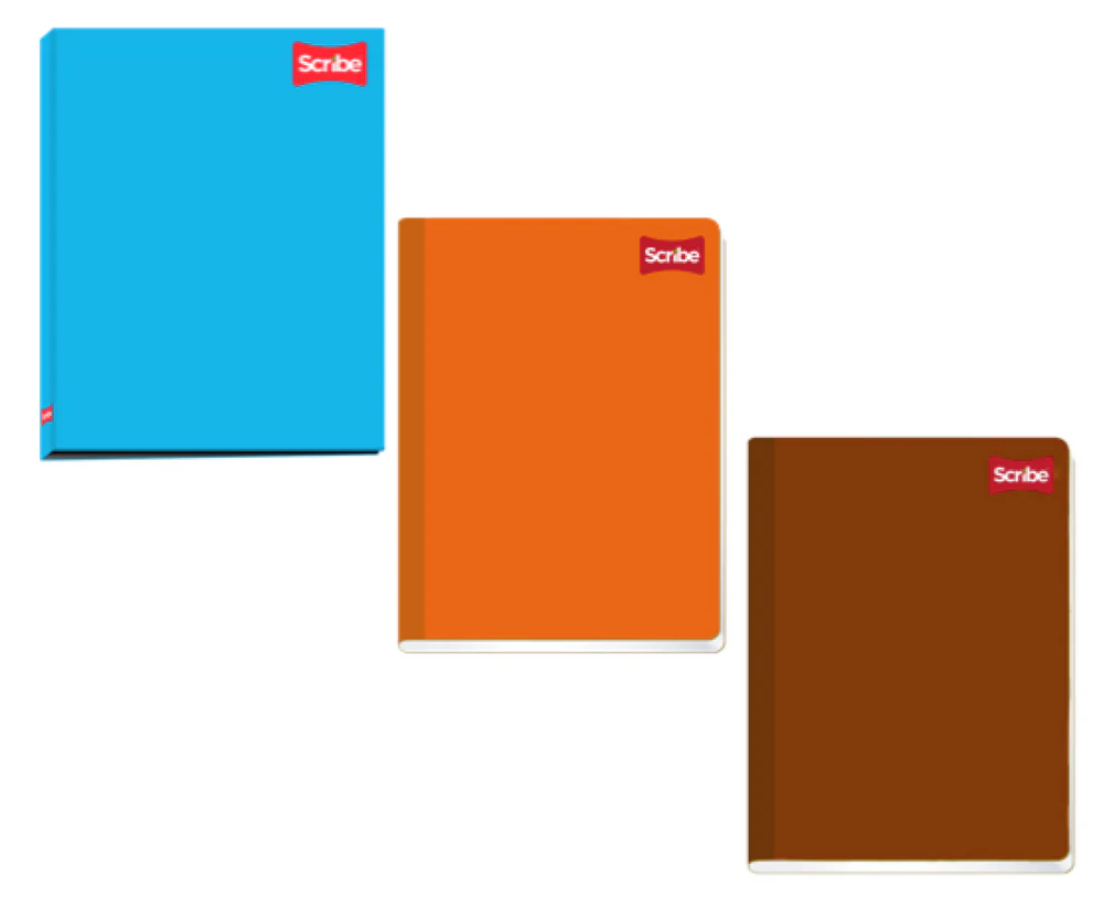 Cuaderno Profesional Cosi Cosido Clásico Semi Rigid 100 hojas Cuadro 5mm Scribe® 4502 [Pieza] - Image 3