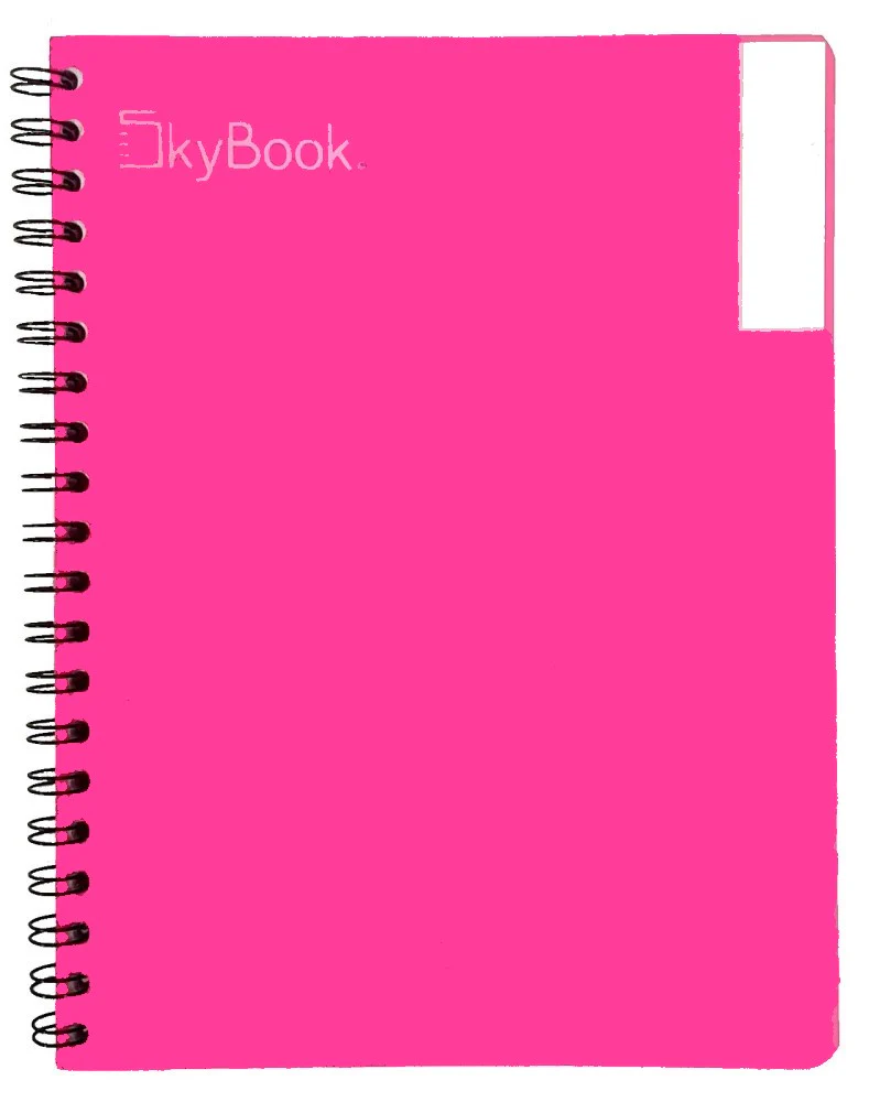 Cuaderno Profesional Espi 100 hojas Espiral Doble Autos SkyBook® [Pieza]