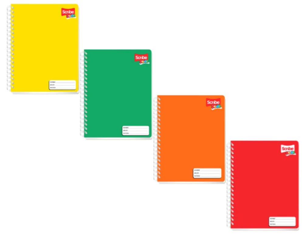 Cuaderno Profesional Espi 100 hojas Espiral Doble Kid's Scribe® [Pieza] - Image 4