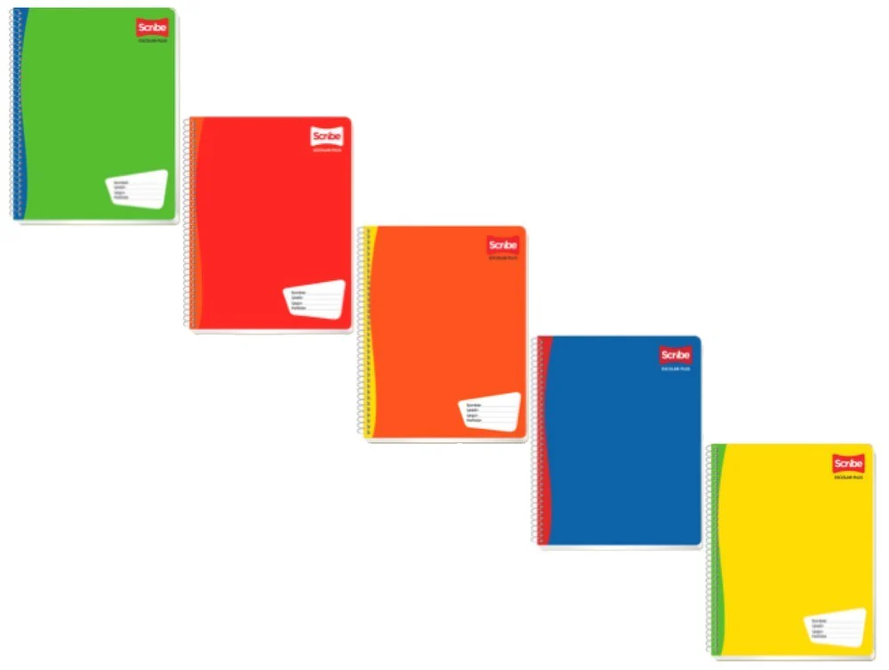 Cuaderno Profesional Espi 100 hojas Espiral Escolar Plus Scribe® [Pieza] - Image 5