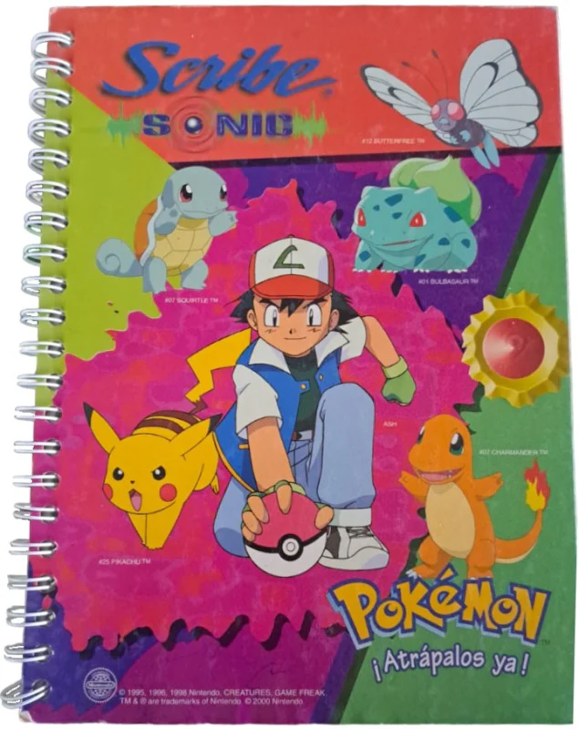Cuaderno Profesional Espi 100 hojas Sonic Pokemon Pasta Dura Scribe® [Pieza] - Image 10
