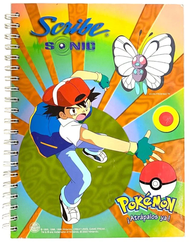 Cuaderno Profesional Espi 100 hojas Sonic Pokemon Pasta Dura Scribe® [Pieza] - Image 11
