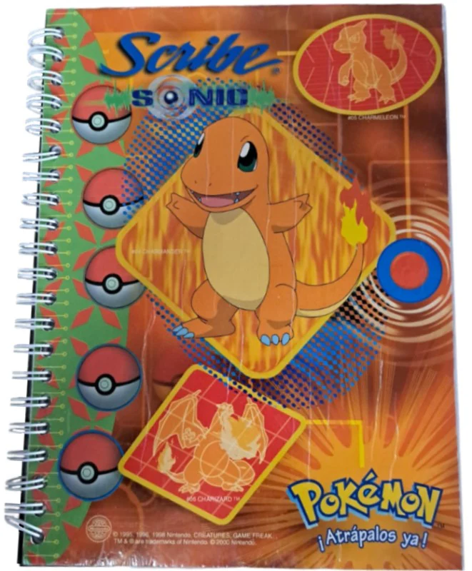 Cuaderno Profesional Espi 100 hojas Sonic Pokemon Pasta Dura Scribe® [Pieza] - Image 13