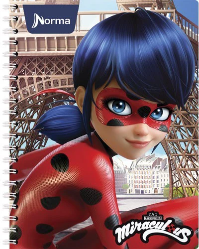 Cuaderno Profesional Espi Miraculous 100 hojas Cuadro 5mm Norma® 833333 [Pieza] - Image 3