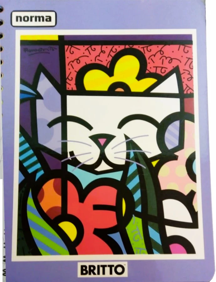 Cuaderno Profesional Espi Romero Britto 100 hojas Cuadro 7mm Norma® 581024 [Pieza] - Image 2