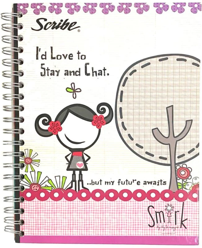 Cuaderno Profesional Espi Smirk Pasta Dura 100 hojas Cuadro 7mm Scribe® 1123 [Pieza]