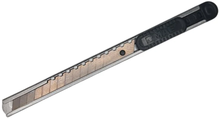 Cuchilla Retráctil Alma Metal Chico 9mm MAE® CMC-24 [Pieza] - Image 2