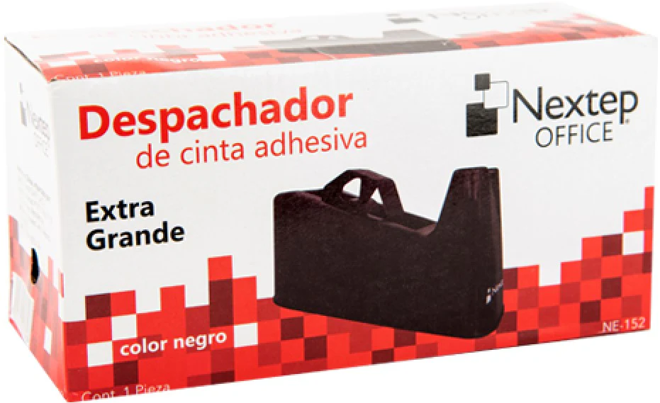 Despachador p/Cinta Jumbo Negro 12a24mm×33ó65m 21cm 1.5kg Nextep® NE-152 [Pieza] - Image 7