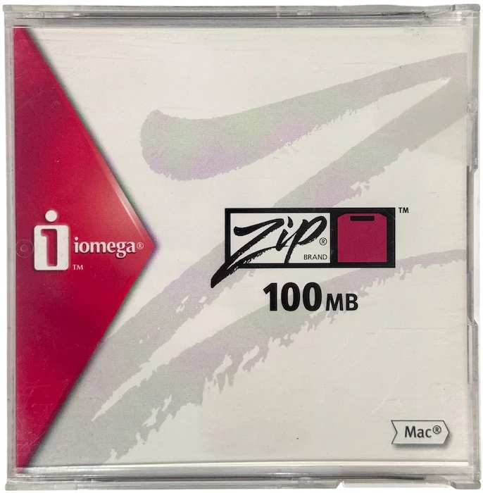 Disco Zip Zip Formato Mac 100mb Iomega® 32226 [Pieza]