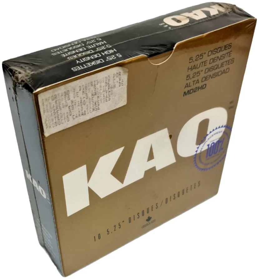 Diskettes Kao 5¼ c/10 HD Kores® [Pieza]