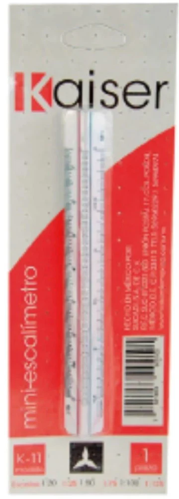 Escalímetro Plástico Mini 10cm Kaiser® K-11 [Pieza] - Image 2