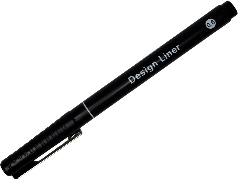 Estilógrafo Desechable  Negro Design Liner MANNY® [Pieza] - Image 19