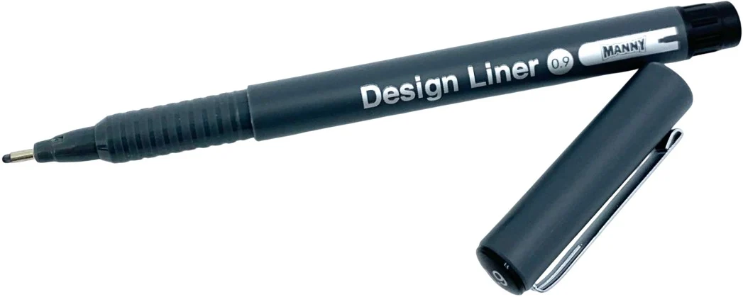 Estilógrafo Desechable  Negro Design Liner MANNY® [Pieza] - Image 22