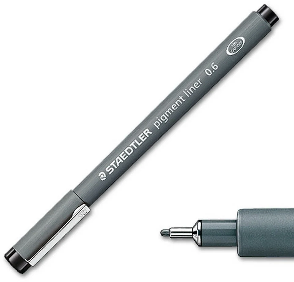 Estilógrafo Desechable  Negro pigment liner Staedtler® [Pieza] - Image 15