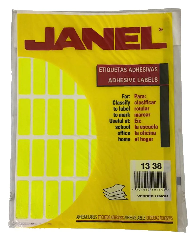 Etiqueta Adhesiva Clásica Janel® [Bolsa] - Image 4