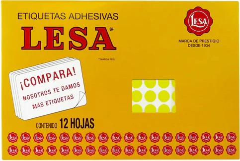 Etiqueta Adhesiva Clásica Lesa® [Pieza] - Image 13