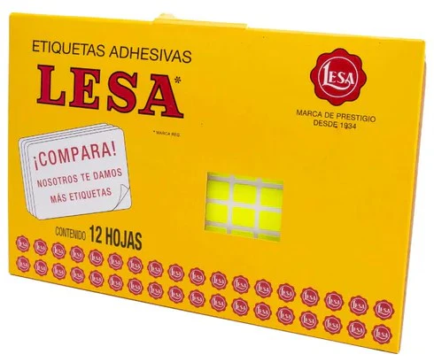 Etiqueta Adhesiva Clásica Lesa® [Pieza] - Image 2