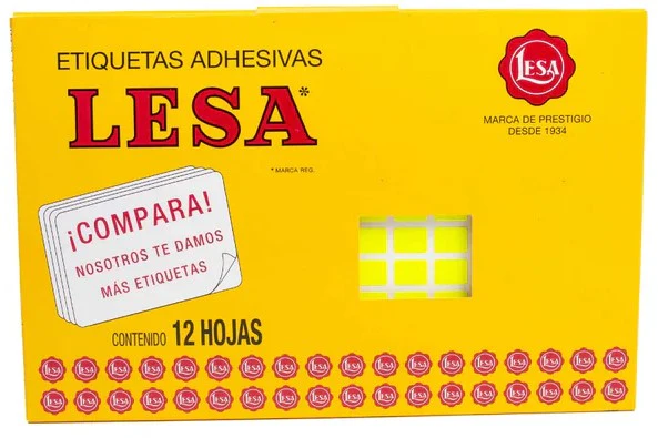 Etiqueta Adhesiva Clásica Lesa® [Pieza] - Image 3