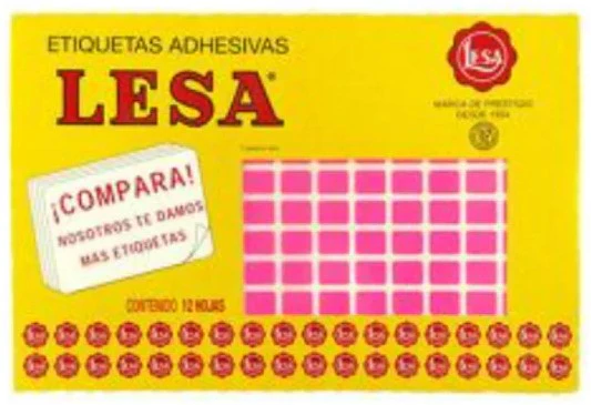 Etiqueta Adhesiva Clásica Lesa® [Pieza] - Image 8