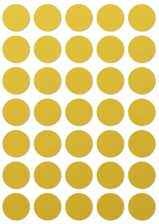 Etiqueta Adhesiva  o Circulo c/100 Lesa® [Bolsa]