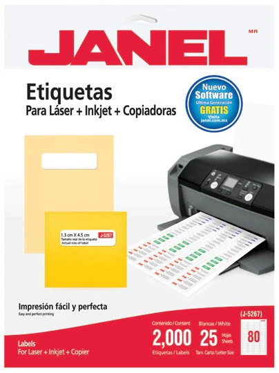 Etiqueta p/Impresora  25hjs Janel® [Sobre] - Image 6