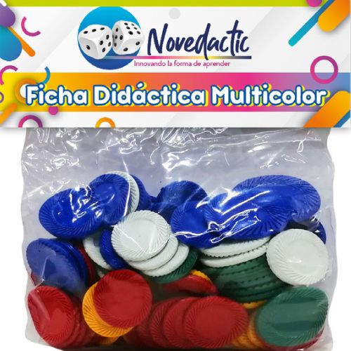 Fichas de Plástico  c/95 Ø 25mm Novedactic® [Bolsa/Pieza] - Image 4
