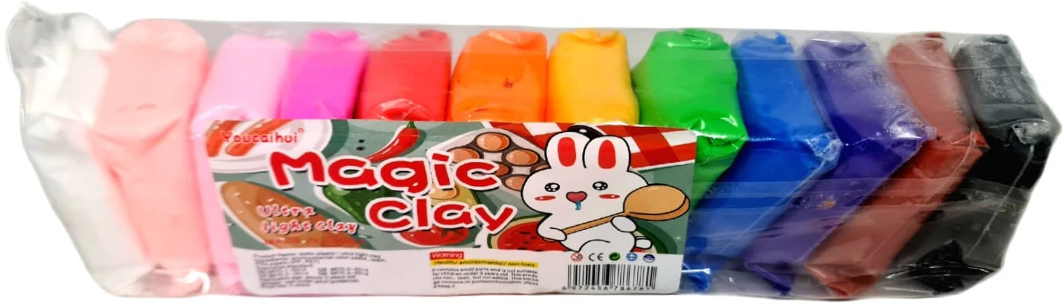 Foamy Moldeable c/12 bolsas de 7g c/u Colores 84g Youcaihui® [Pieza] - Image 4