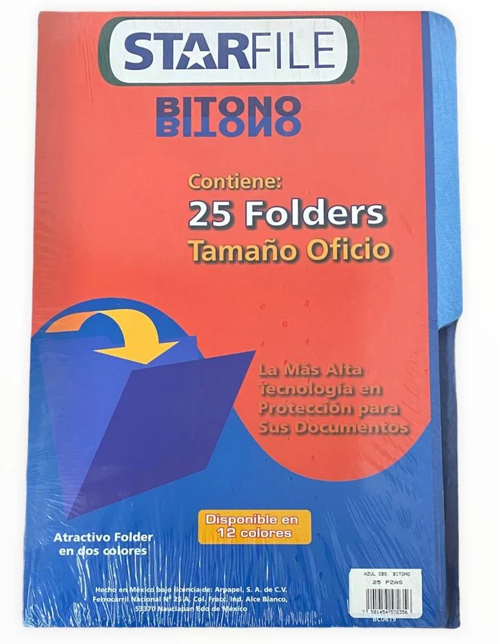 Fólder Bitono Starfile® pack c/25 STARfile® [Paquete] - Image 16