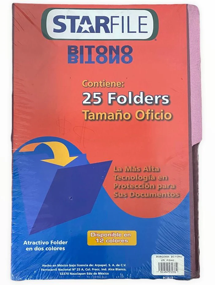 Fólder Bitono Starfile® pack c/25 STARfile® [Paquete] - Image 17
