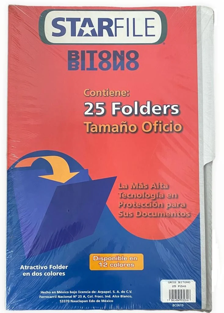 Fólder Bitono Starfile® pack c/25 STARfile® [Paquete] - Image 18