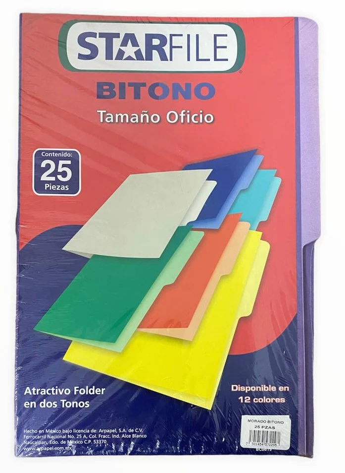 Fólder Bitono Starfile® pack c/25 STARfile® [Paquete] - Image 19