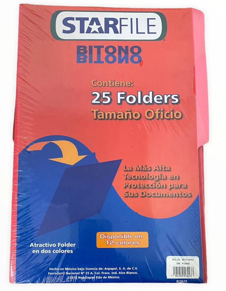 Fólder Bitono Starfile® pack c/25 STARfile® [Paquete] - Image 22