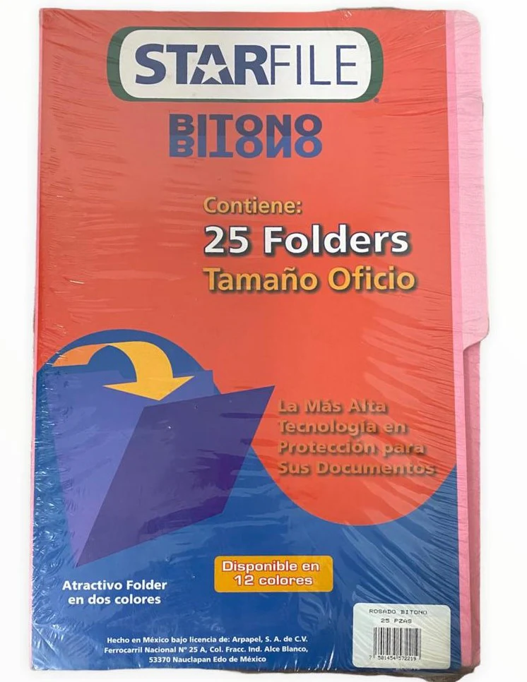 Fólder Bitono Starfile® pack c/25 STARfile® [Paquete] - Image 23