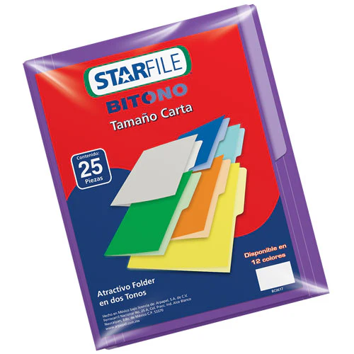 Fólder Bitono Starfile® pack c/25 STARfile® [Paquete] - Image 7