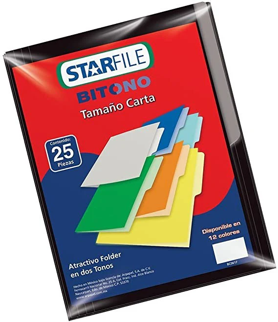 Fólder Bitono Starfile® pack c/25 STARfile® [Paquete] - Image 9