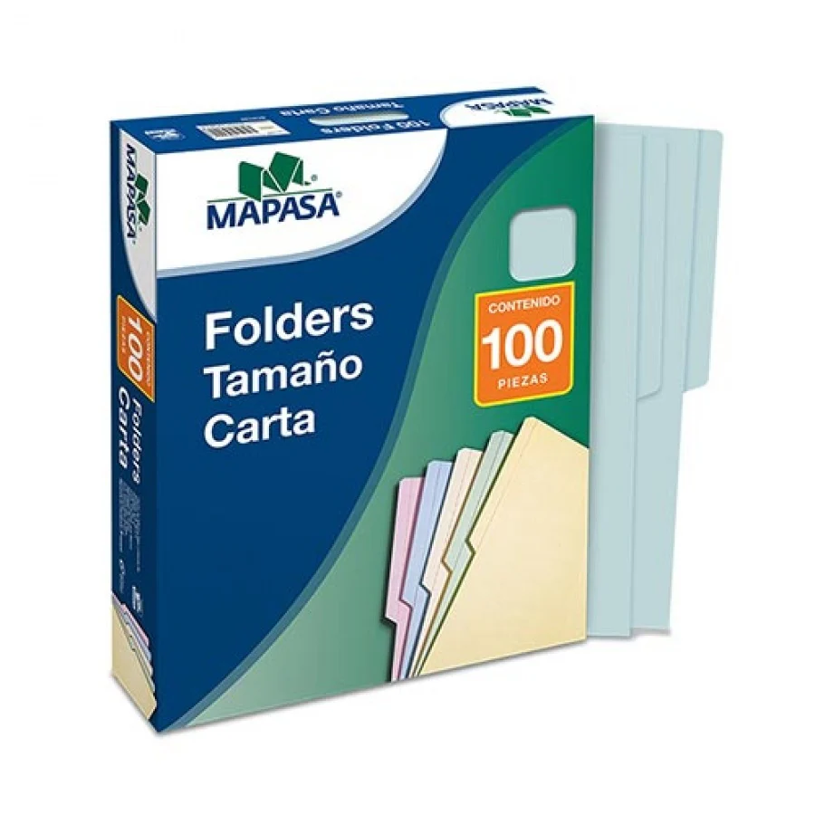 Fólder  c/100  Tradicional/Premium Mapasa® [Caja]