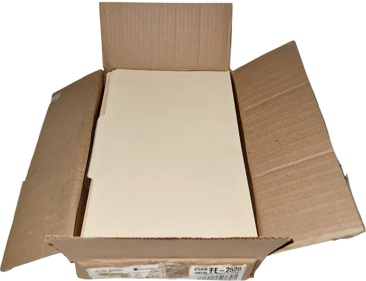 Fólder Econofile 3 cejas c/100 Crema Of Legal Irasa® 2520 [Caja] - Image 3