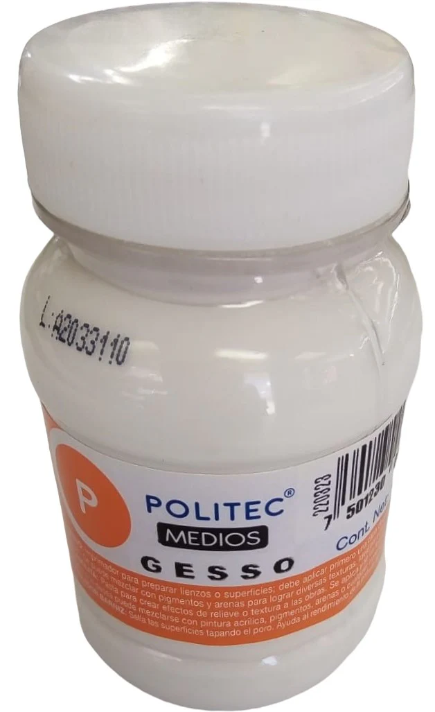 Gesso Imprimador Blanco 100ml Politec® 4029 [Pieza]
