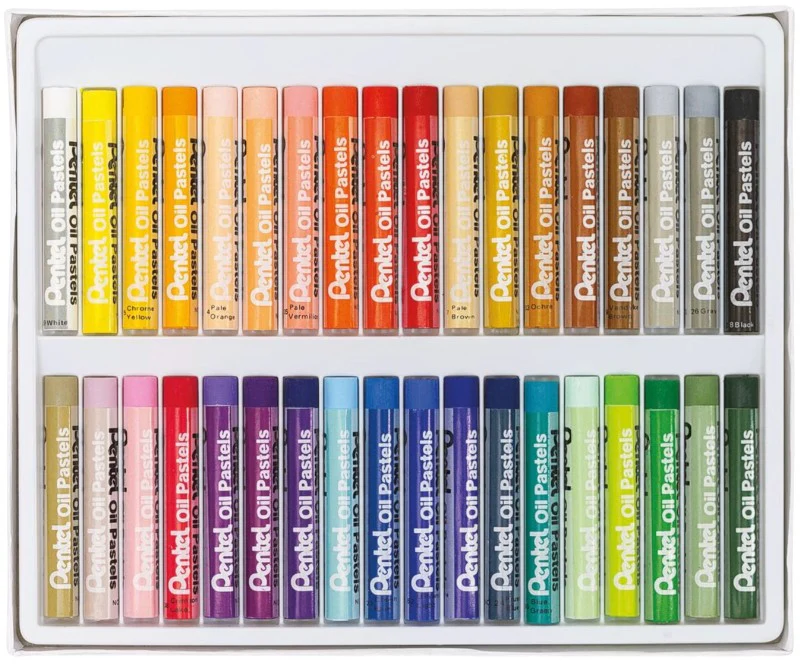 Gis p/Arte  Colores Pastel de Aceite Pentel® [Estuche] - Image 11