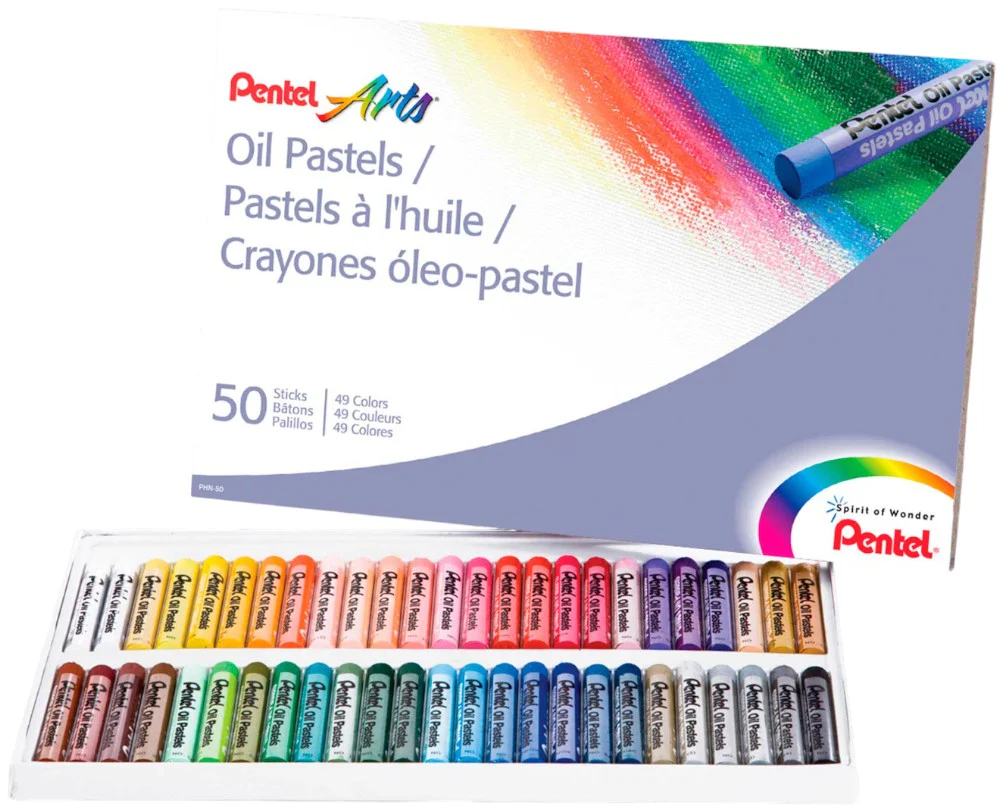 Gis p/Arte  Colores Pastel de Aceite Pentel® [Estuche] - Image 13