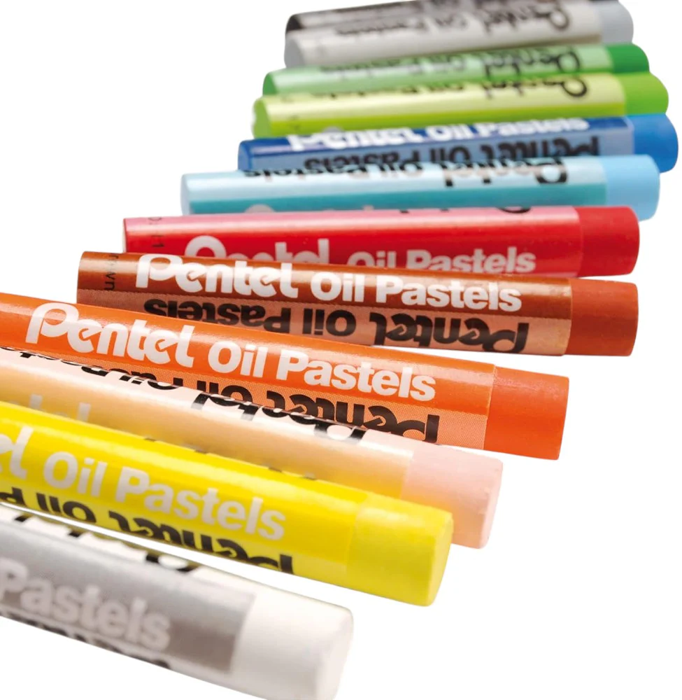 Gis p/Arte  Colores Pastel de Aceite Pentel® [Estuche] - Image 3