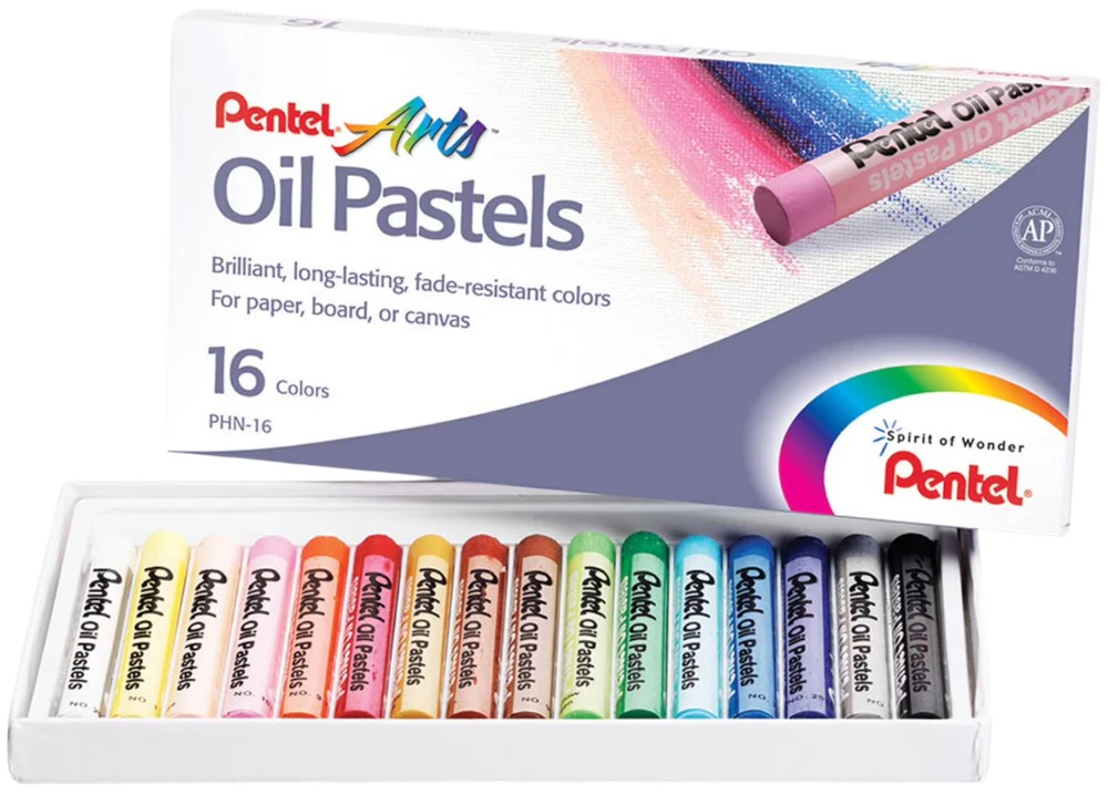 Gis p/Arte  Colores Pastel de Aceite Pentel® [Estuche] - Image 4