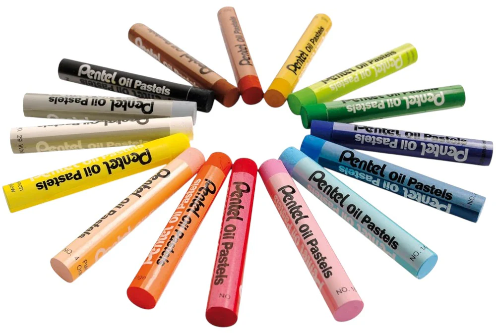 Gis p/Arte  Colores Pastel de Aceite Pentel® [Estuche] - Image 6