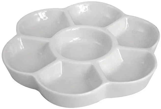 Godete de Cerámica Flor Pp-7 7 Cavidades Alt® [Pieza]