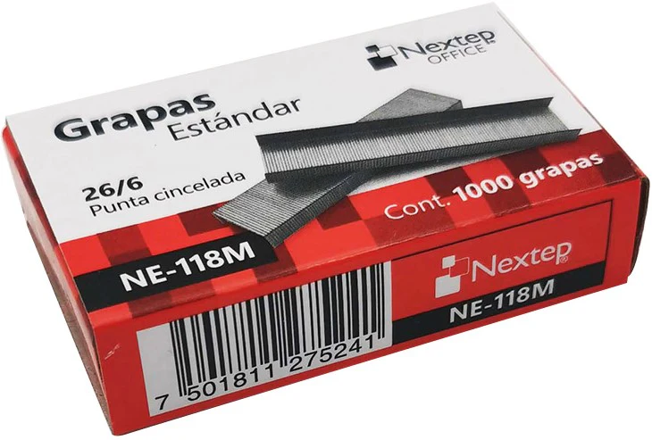 Grapa Estándar c/1000 Nextep® NE-118M [Pieza]