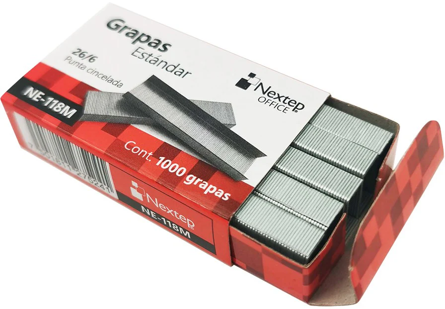 Grapa Estándar c/1000 Nextep® NE-118M [Pieza] - Image 2